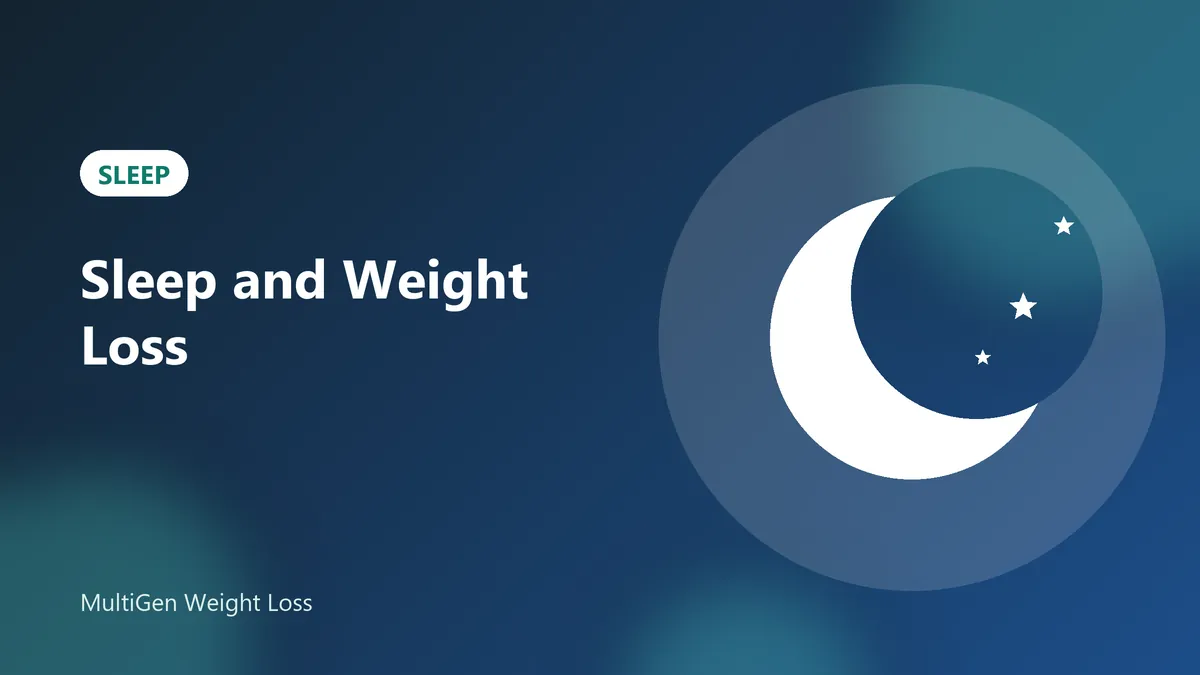 Sleep and Weight Loss: The Connection Most People Miss