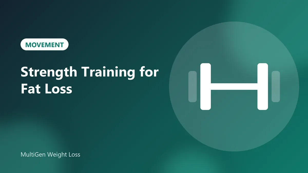 Strength Training for Fat Loss: Why Cardio Alone Isn’t the Answer